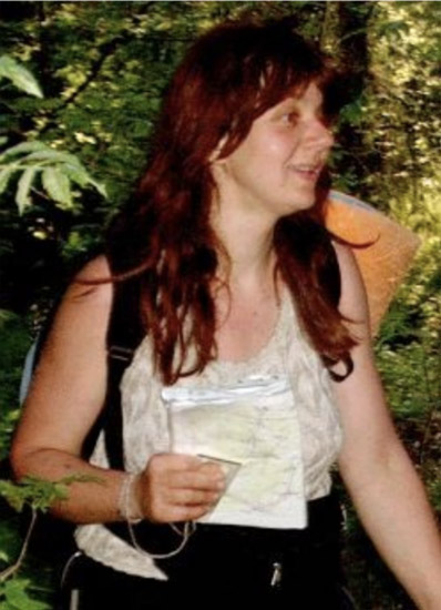 Аня Чехлова на финише 2-го этапа